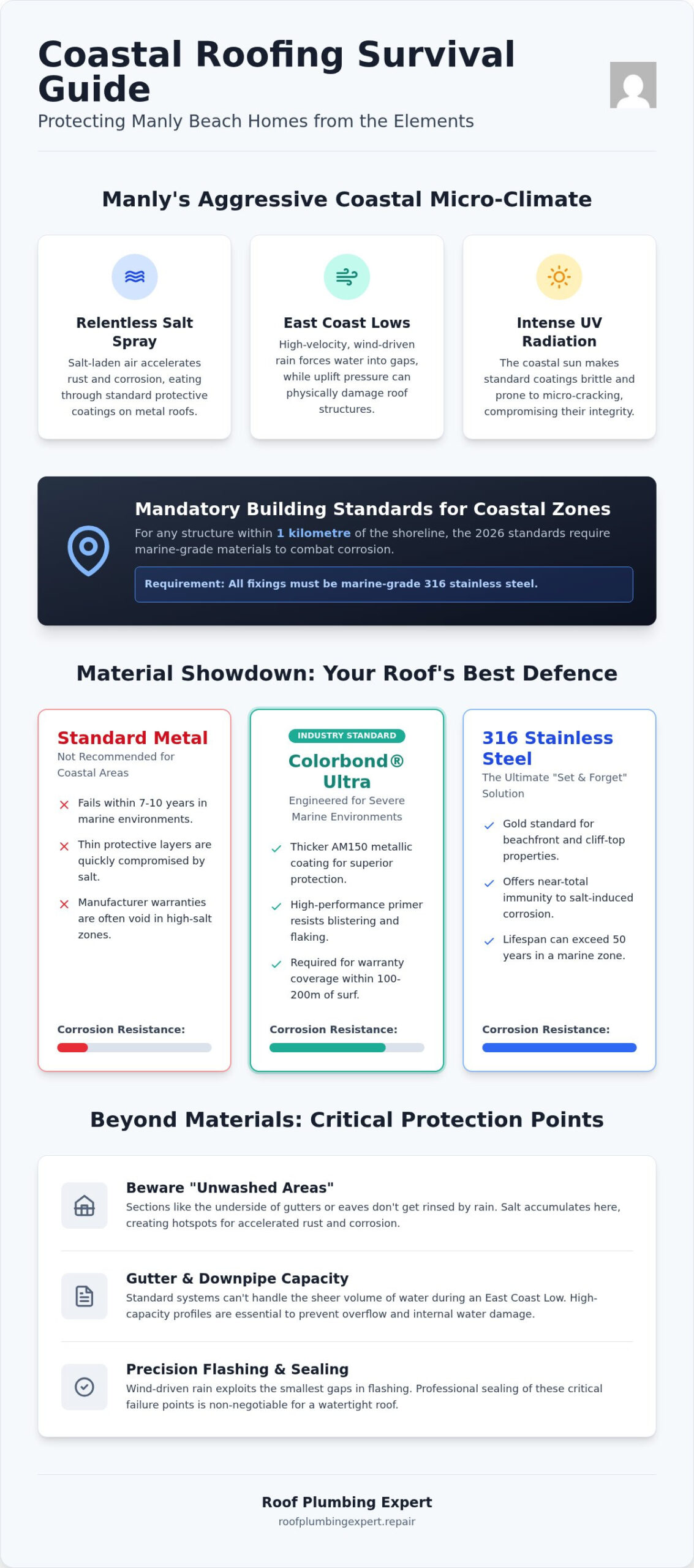 Coastal Roofing Solutions Manly Beach: Protecting Your Home from Salt and Storms