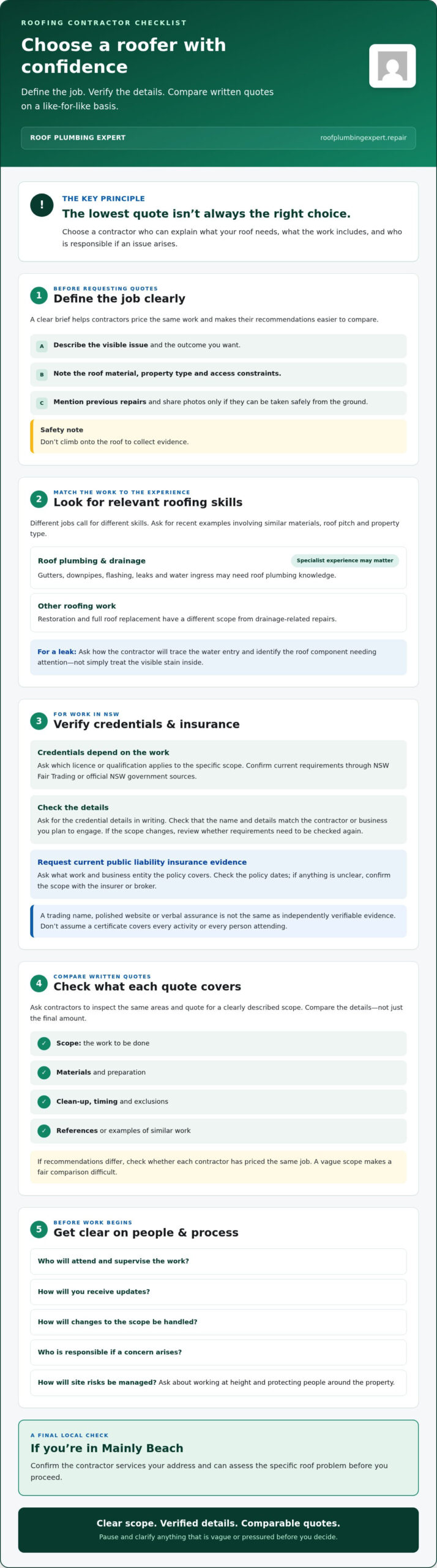 How to Choose a Reliable Roofing Contractor in Australia