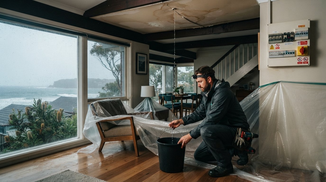 How to Fix a Roof Leak in a Storm in Manly Beach